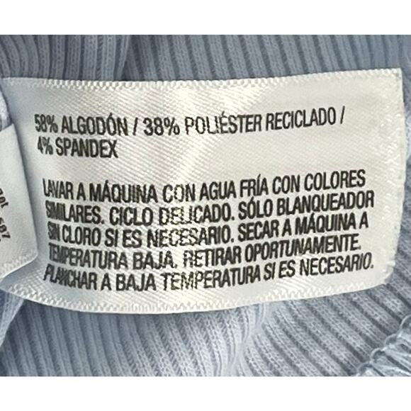 Universal Thread Baby Blue Ribbed Scoop Neck Tank Reg Size Medium - Picture 5 of 6